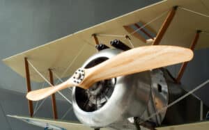 A classic Bi-plane in great light