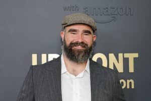 Jason Kelce attends the Amazon 2025 Upfront