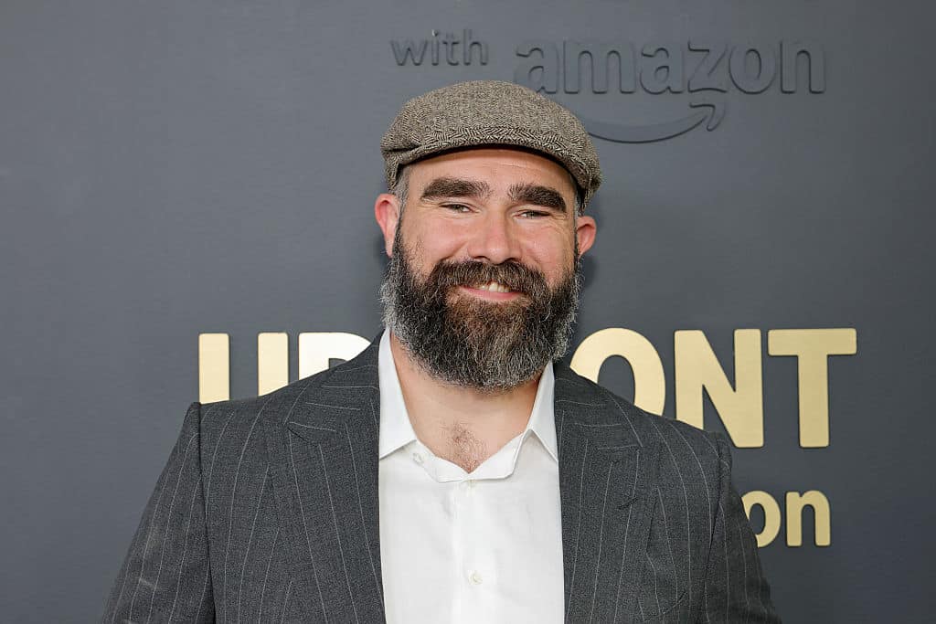 Jason Kelce attends the Amazon 2025 Upfront