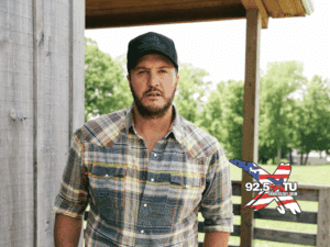 Luke Bryan photo and XTU anniversary Show logo